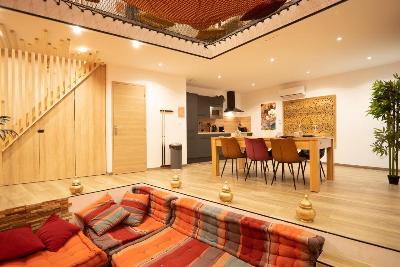 Capsule Marrakech I Chicha I Sauna I Balneo I Console Ps5 I Cinema Trith-Saint-Leger Exterior photo
