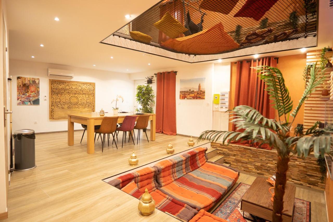 Capsule Marrakech I Chicha I Sauna I Balneo I Console Ps5 I Cinema Trith-Saint-Leger Exterior photo
