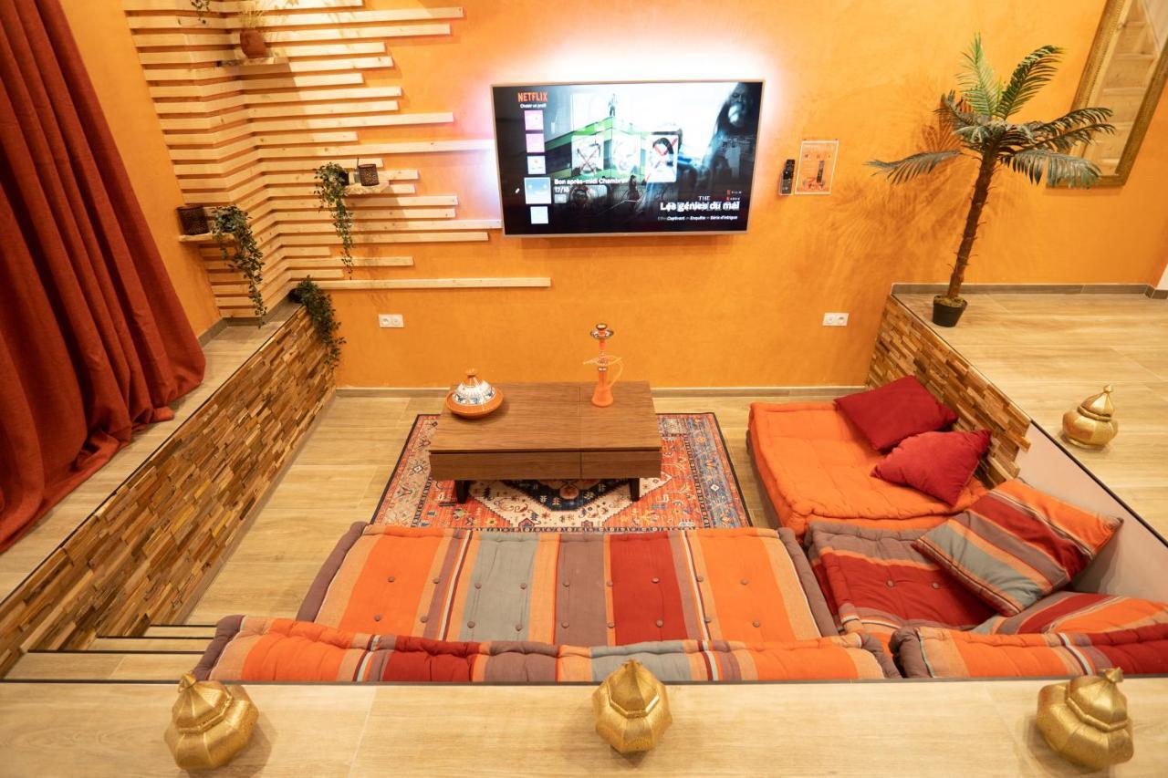 Capsule Marrakech I Chicha I Sauna I Balneo I Console Ps5 I Cinema Trith-Saint-Leger Exterior photo